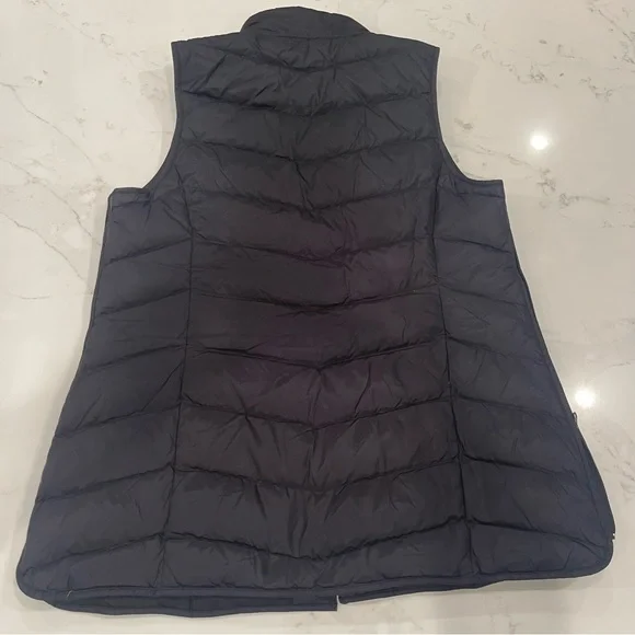 J.Jill Down lined black puffer vest - Picture 13 of 14